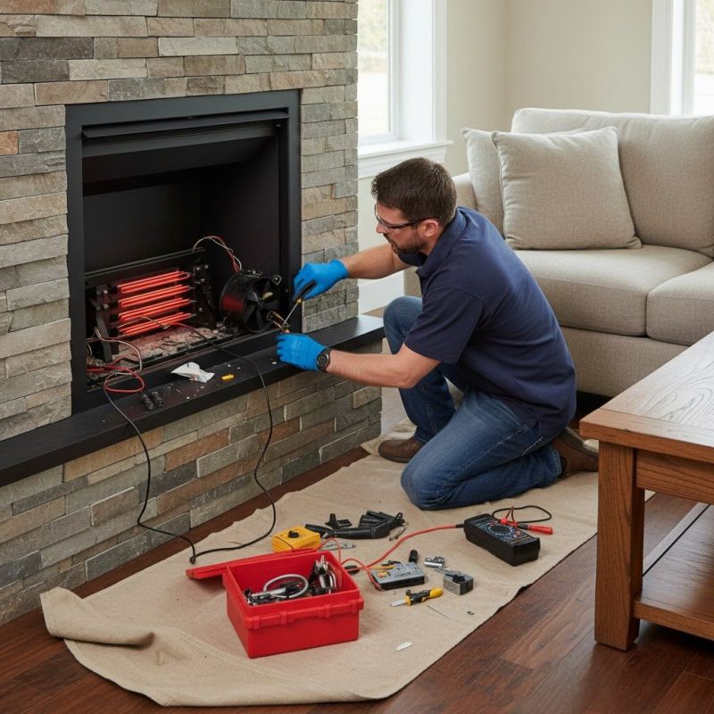 Local Fireplace Restoration pros at work